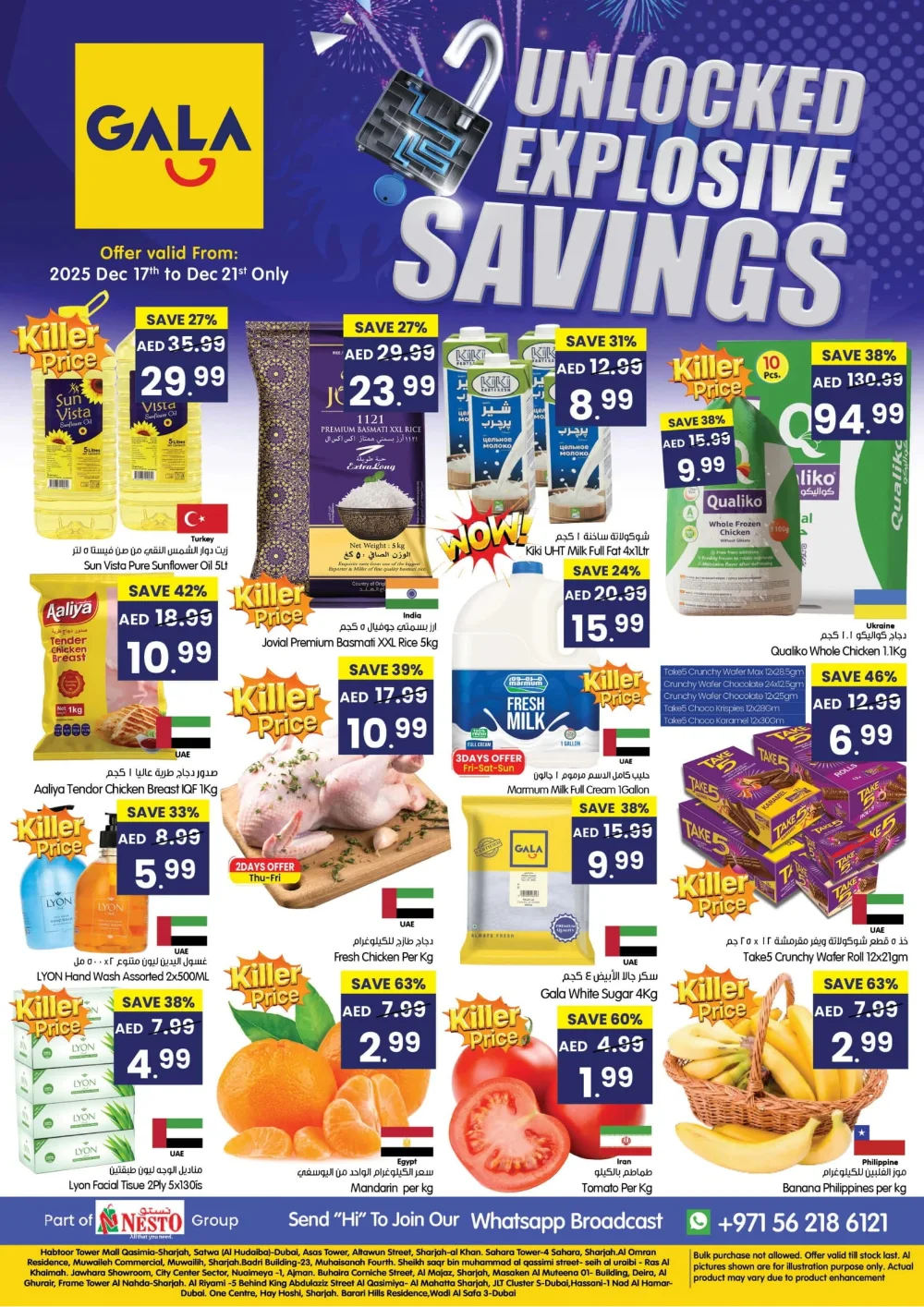 Unlocked Explosive Grocery Savings!