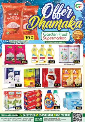 Offer Dhamaka In Garden Fresh Dubai