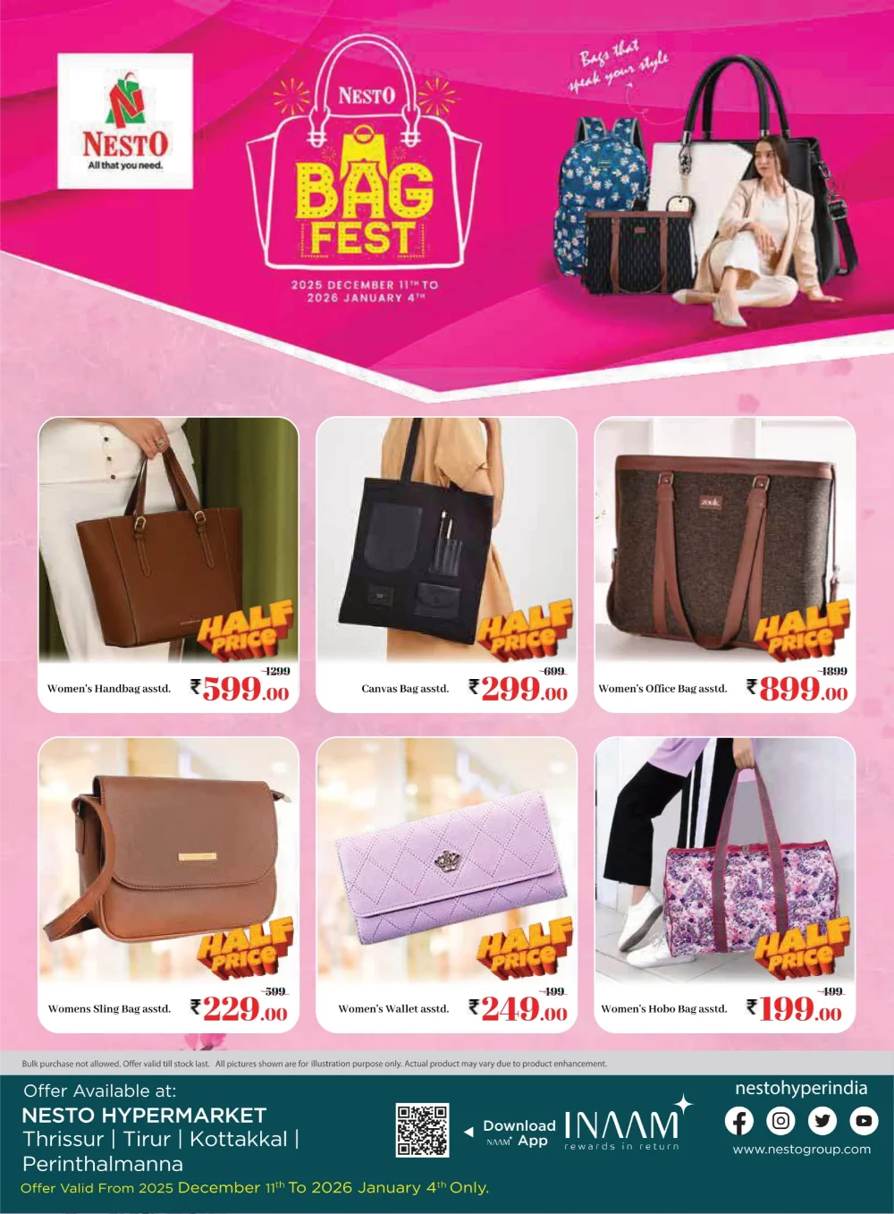 Grab Your Dream Bag at Half Price!