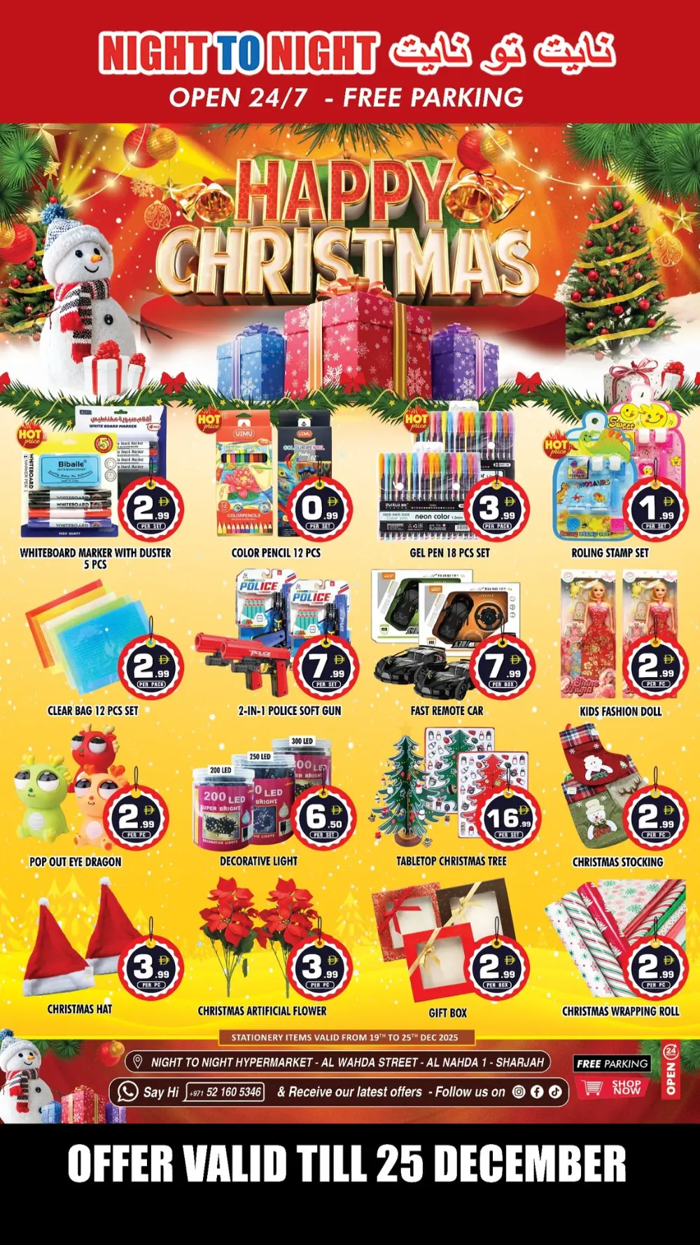 Christmas Grocery Sale