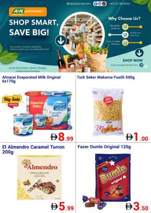 Big Smart, Save Big In Abdulla & Nasir Supermarket Sharjah / Ajman