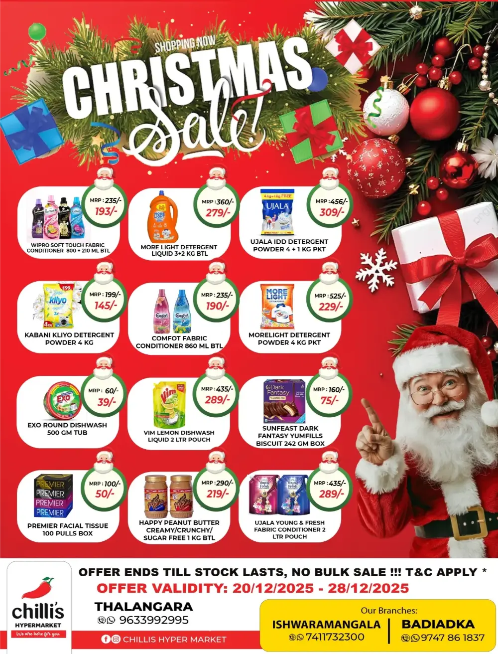 Huge Christmas Savings!