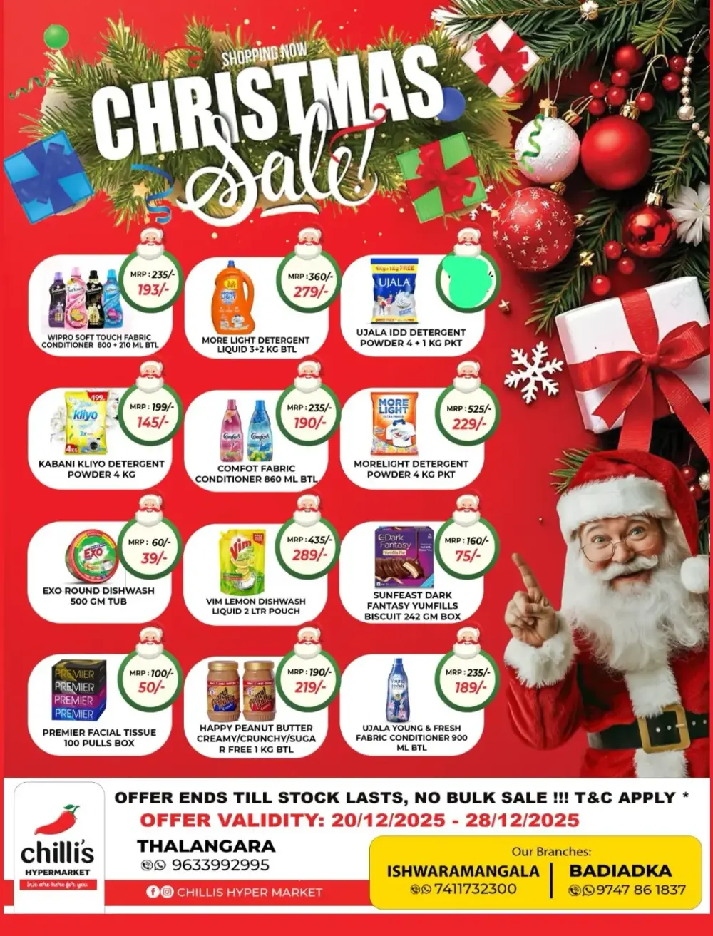 Huge Christmas Savings!