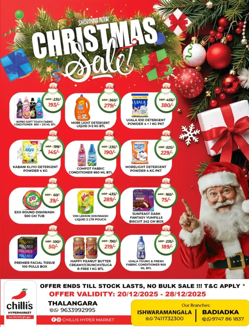 Huge Christmas Savings!