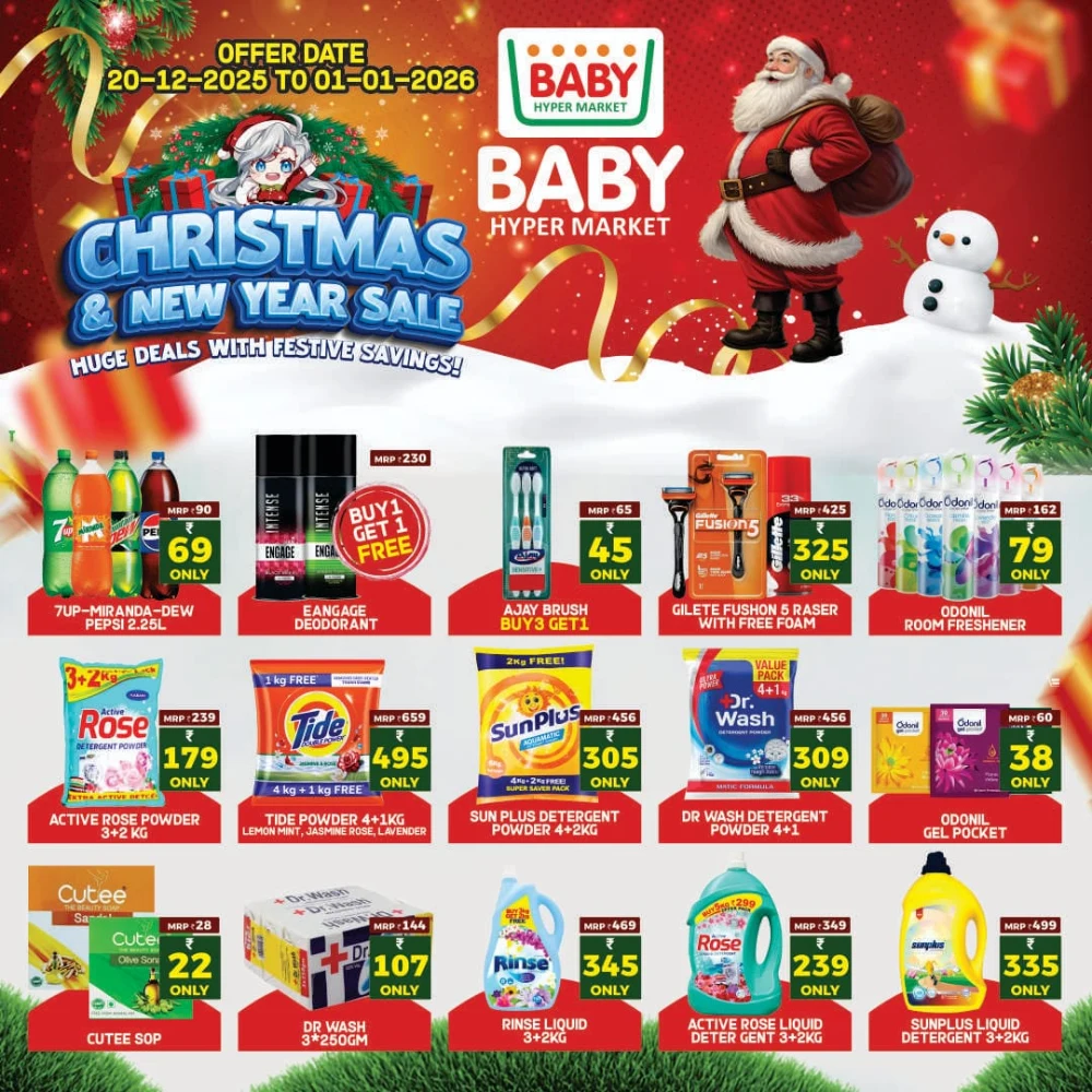 Huge Christmas & New Year Sale!