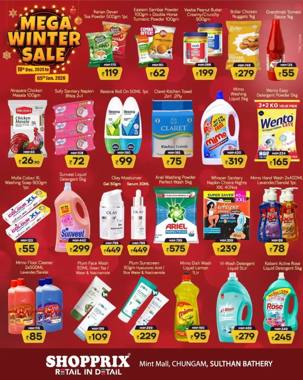 Mega Winter & Christmas Sale!