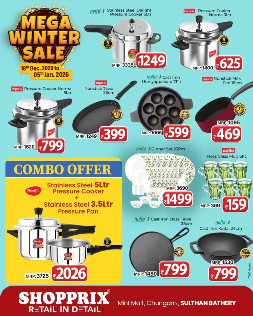 Mega Winter & Christmas Sale!