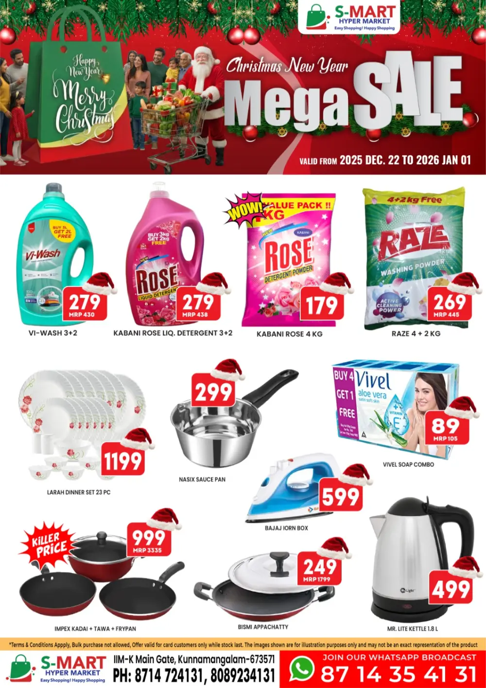 Christmas & New year Mega sale