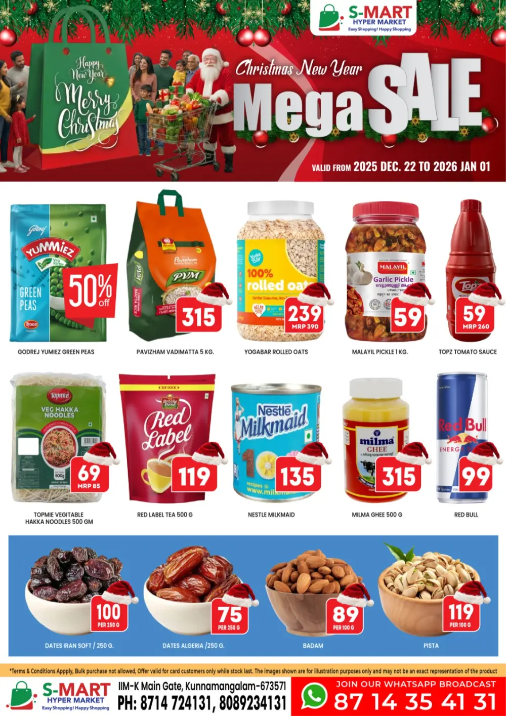 Christmas & New year Mega sale