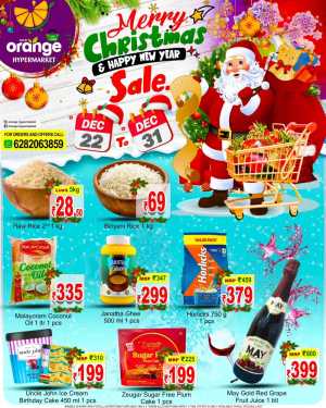 Mega Christmas & New Year Sale! In Orange Hypermarket Kannur