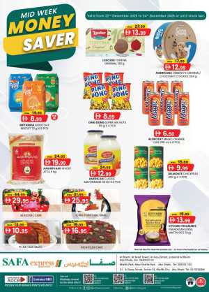 Midweek Money saver In SAFA Express Supermarket Abu Dhabi