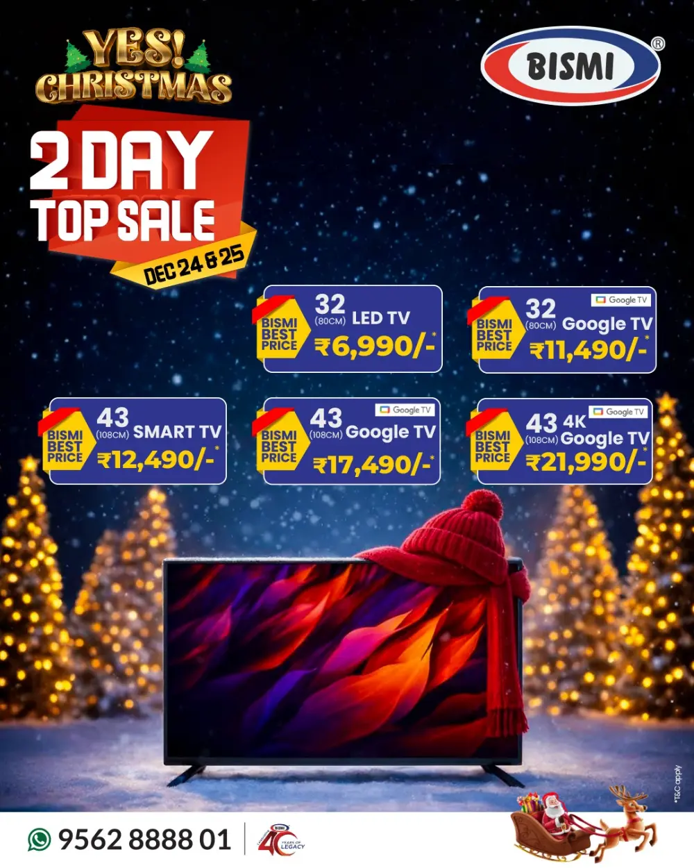 Christmas 2 Day Top Sale!