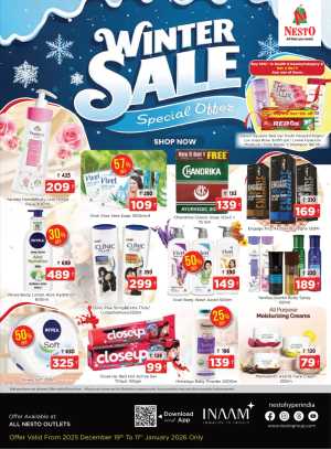 Winter Sale: Special Offers In Nesto Hypermarket Calicut,Malappuram,Kannur,Thrissur,Wayanad,Palakkad