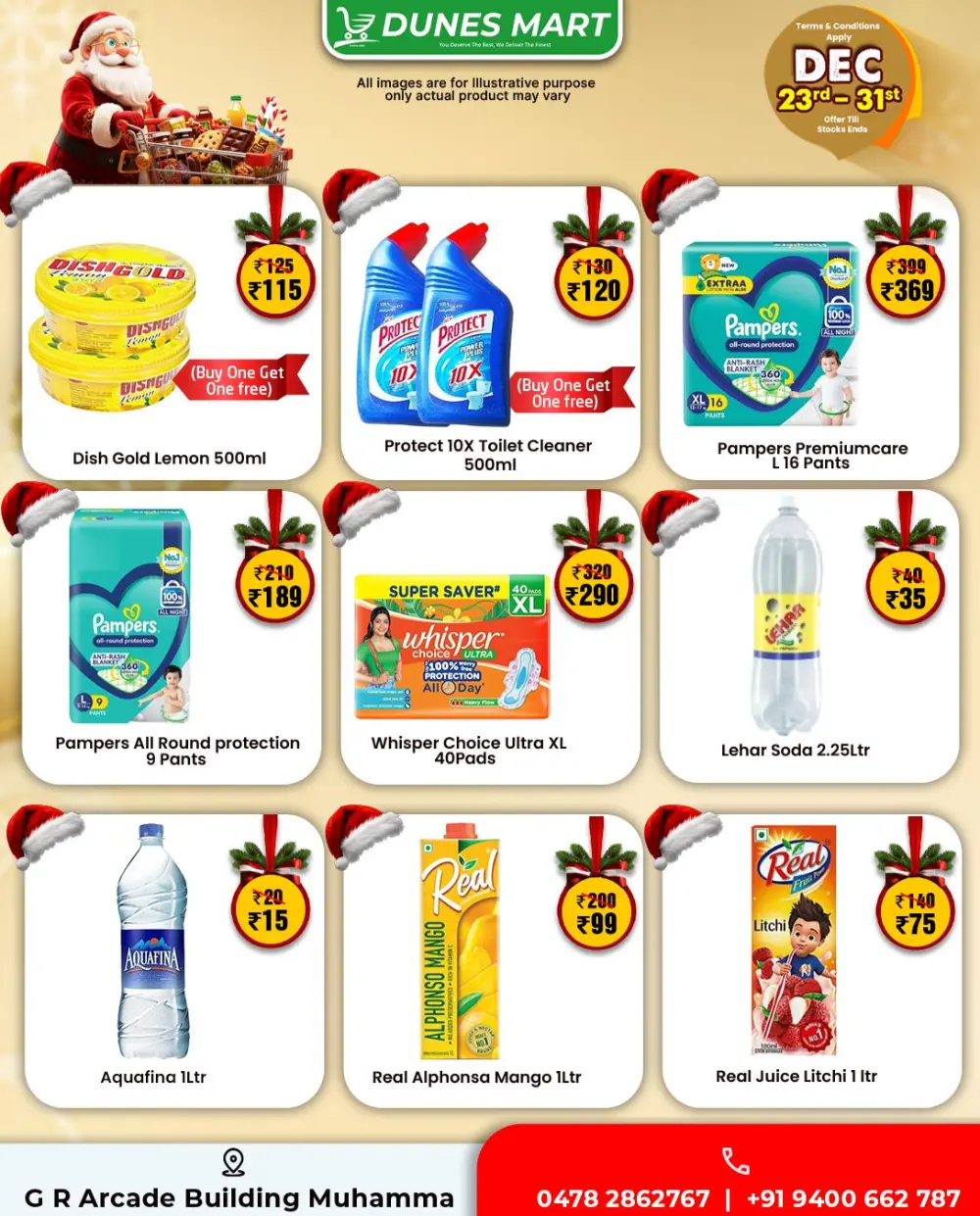 Christmas and new year offer