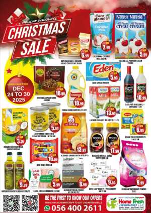 Unbeatable Christmas Sale! In Home Fresh Abu Dhabi