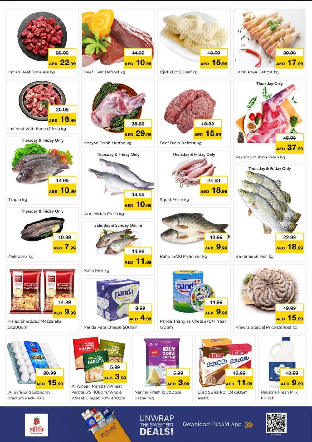 Seasonal Grocery & Household Deals