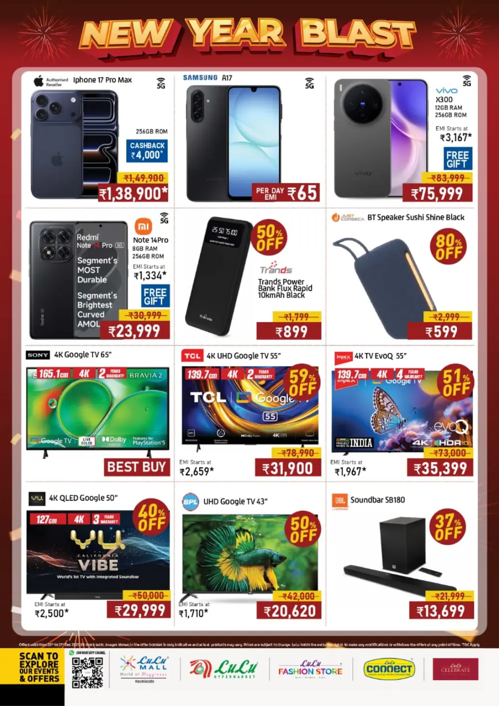 New Year Savings Explosion!