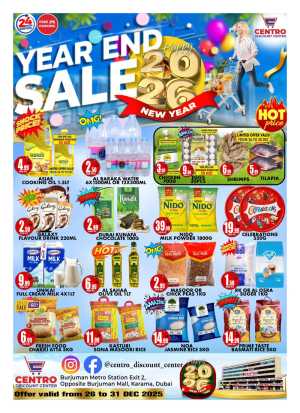 Year end sale In Centro Discount Center Dubai