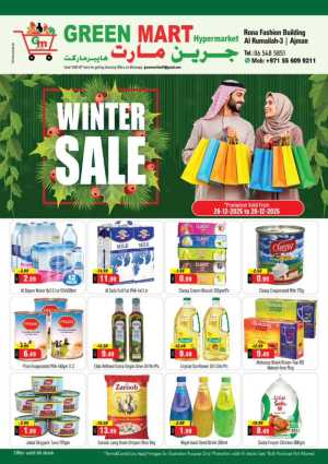 Winter sale In Green Mart Sharjah / Ajman