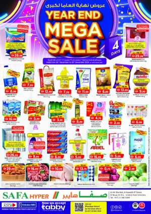 year end mega sale In SAFA Express Supermarket Al Ain