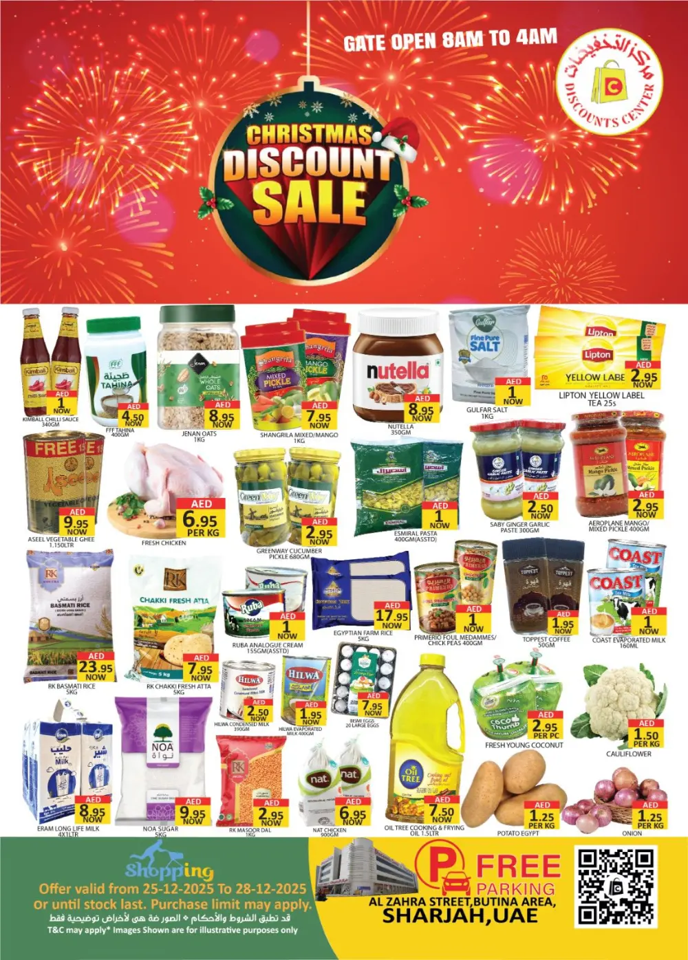 Christmas discount sale