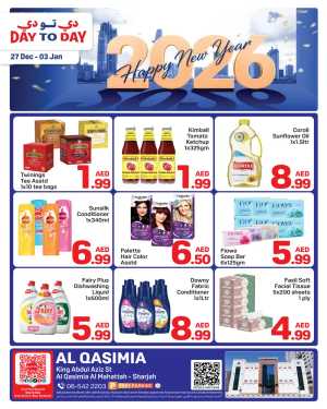New year sale In Day to Day Sharjah / Ajman