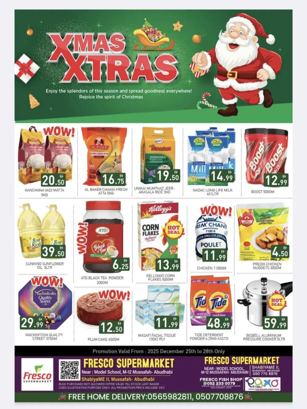 Xmas Xtras Deals!