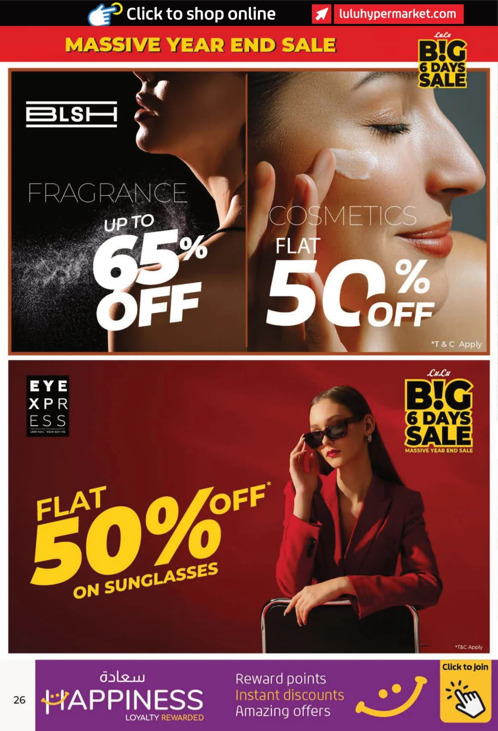 Big 6 Days Sale: Massive Year-End Savings!