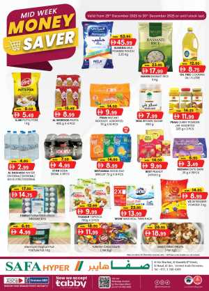 Midweek Money saver In SAFA Express Supermarket Al Ain