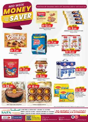 Midweek Money saver In SAFA Express Supermarket Abu Dhabi