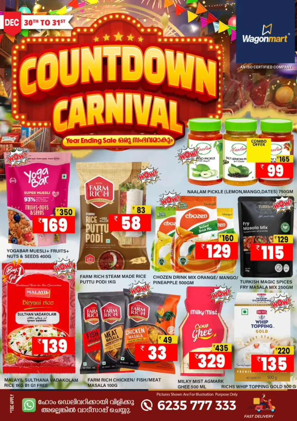 Countdown carnival