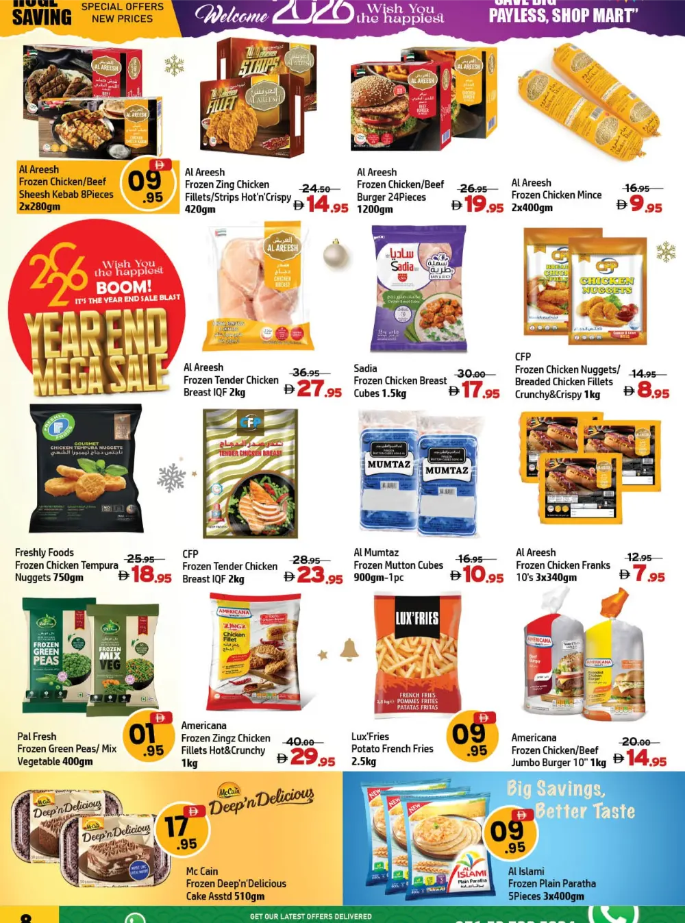 Mega Year-End Sale Blast!