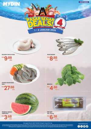 Fresh Market Deals on Groceries In Mydin Sabah