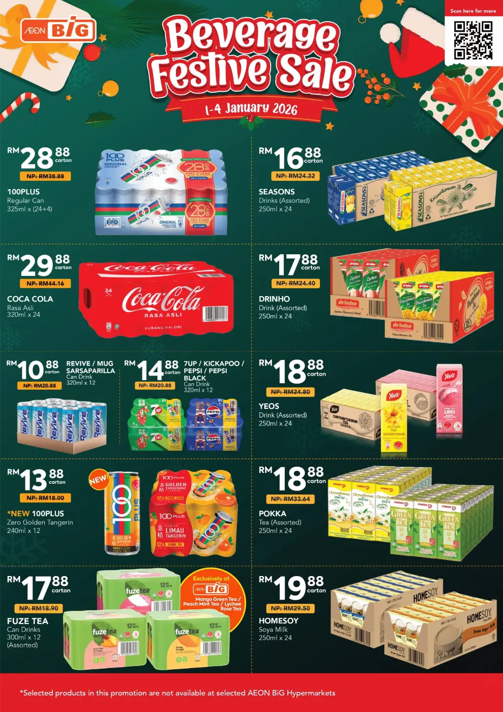 Festive Beverage Sale Deals