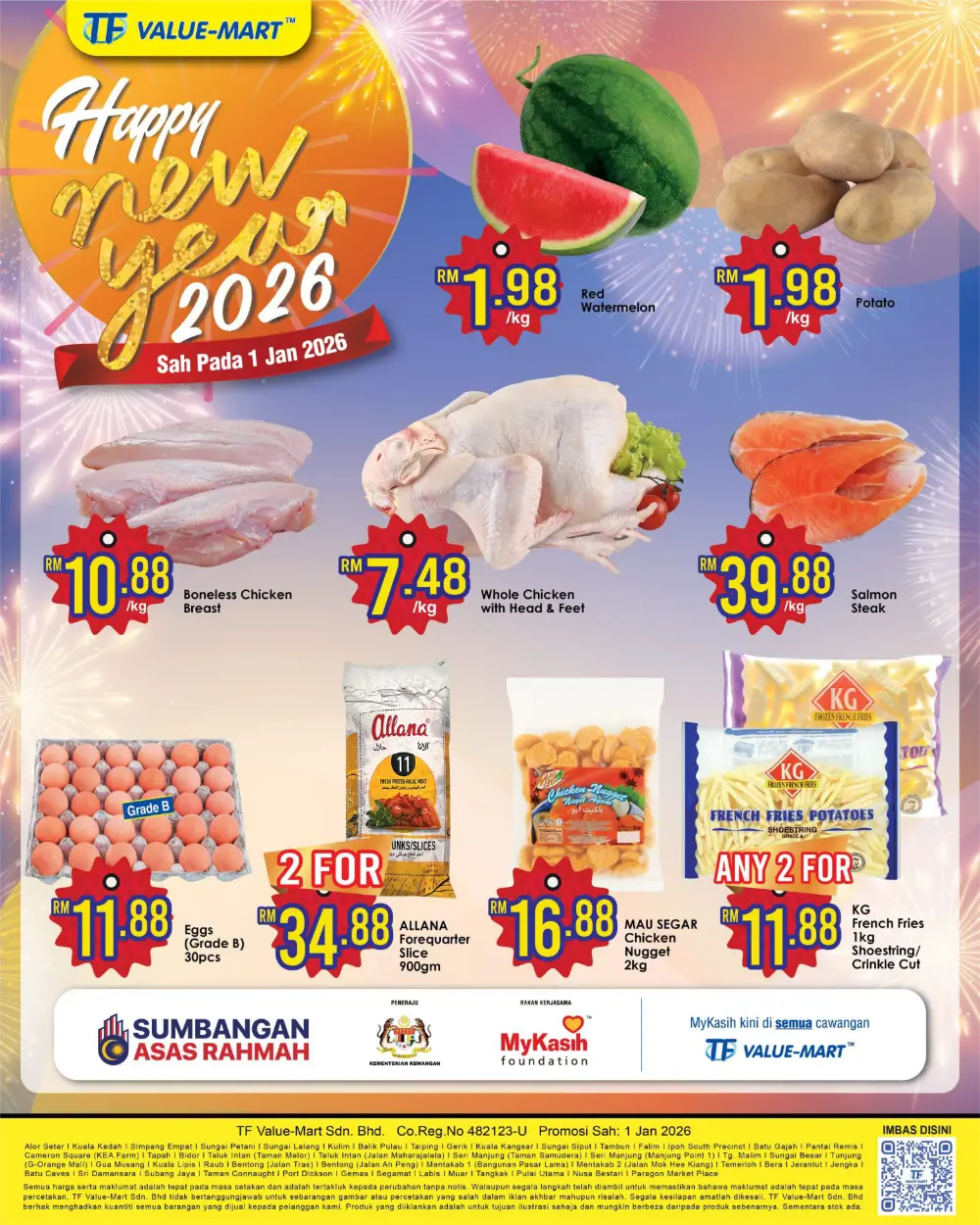 Fresh New Year Grocery Deals