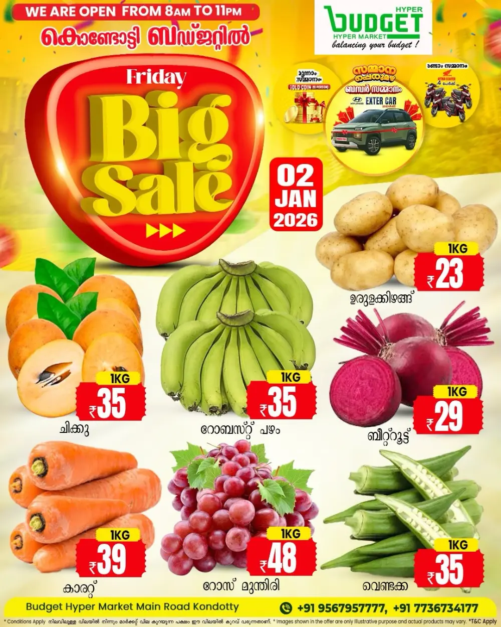 Fresh Produce Friday Big Sale
