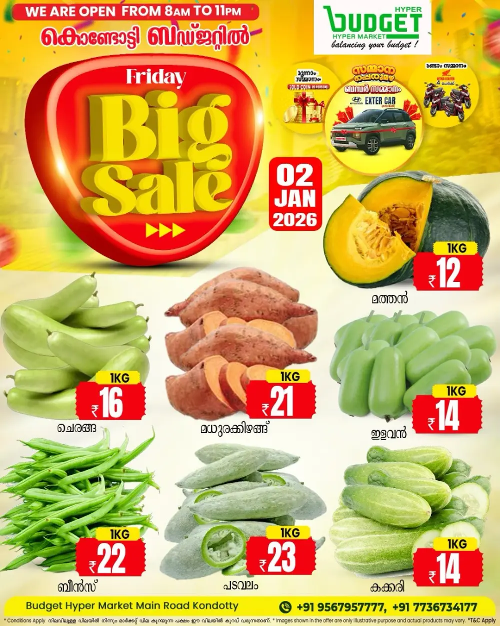 Fresh Produce Friday Big Sale