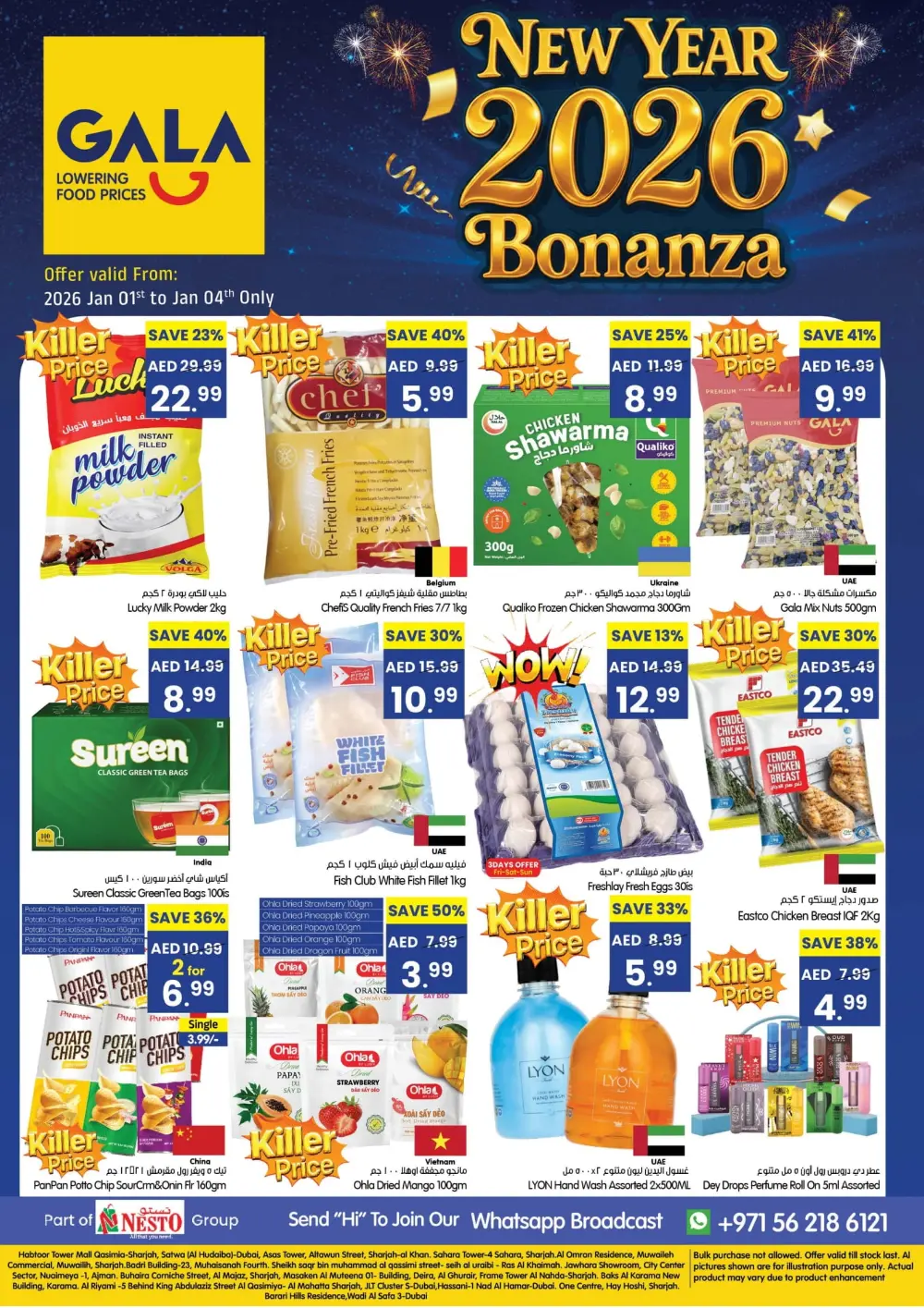 New Year 2026 Grocery & Household Deals