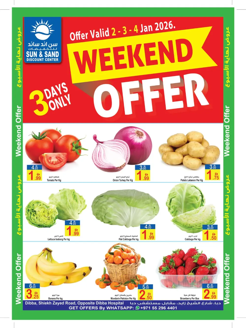 Weekend Fresh Food Savings