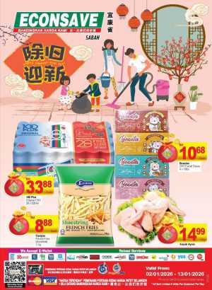 Exclusive Chinese New Year Deals In Econsave Sabah