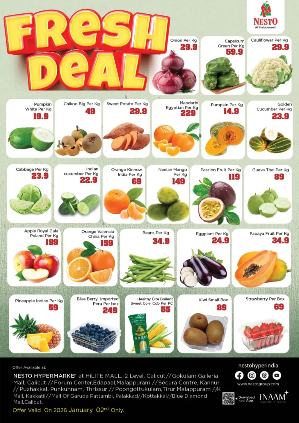 Fresh deals