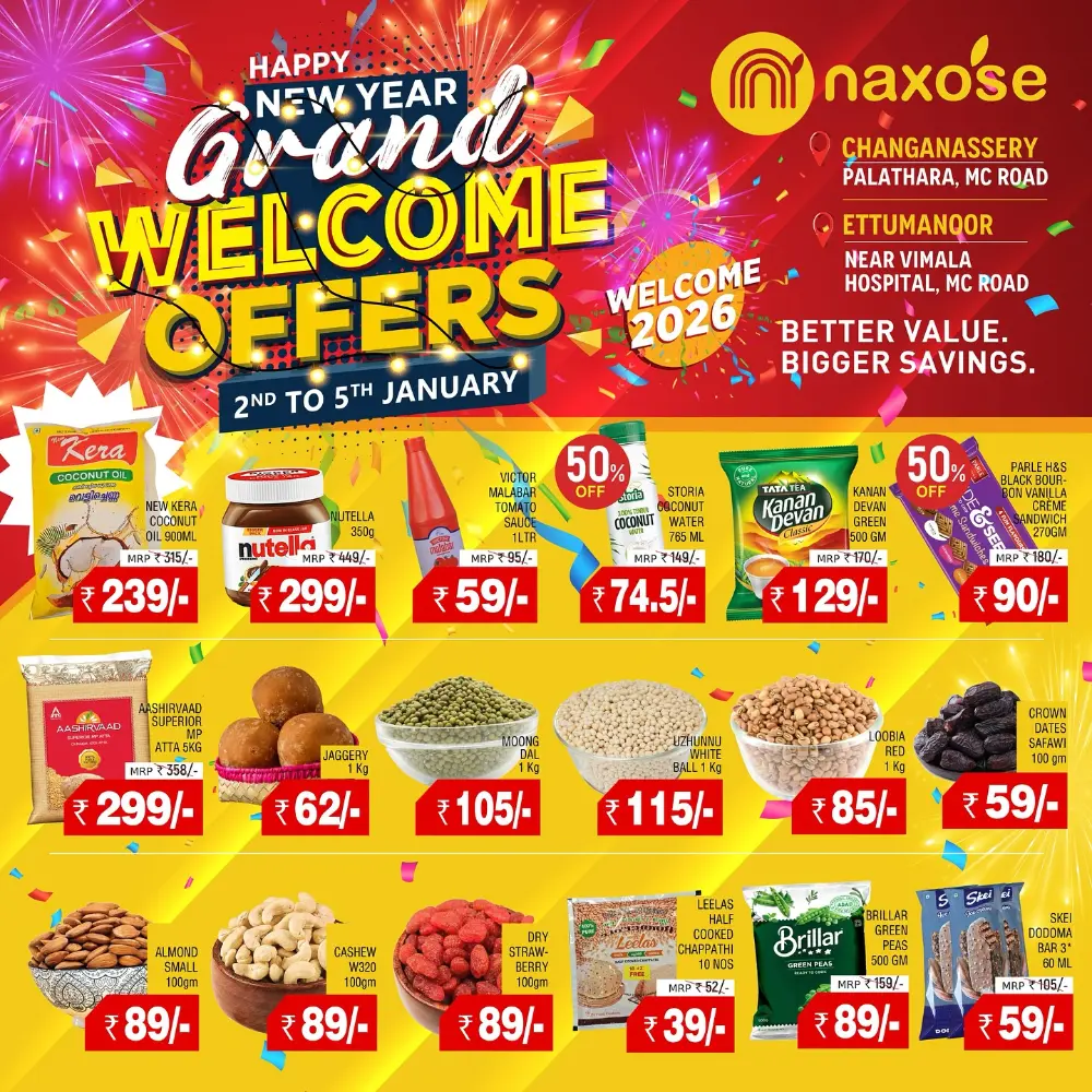 New year grand welcome offers