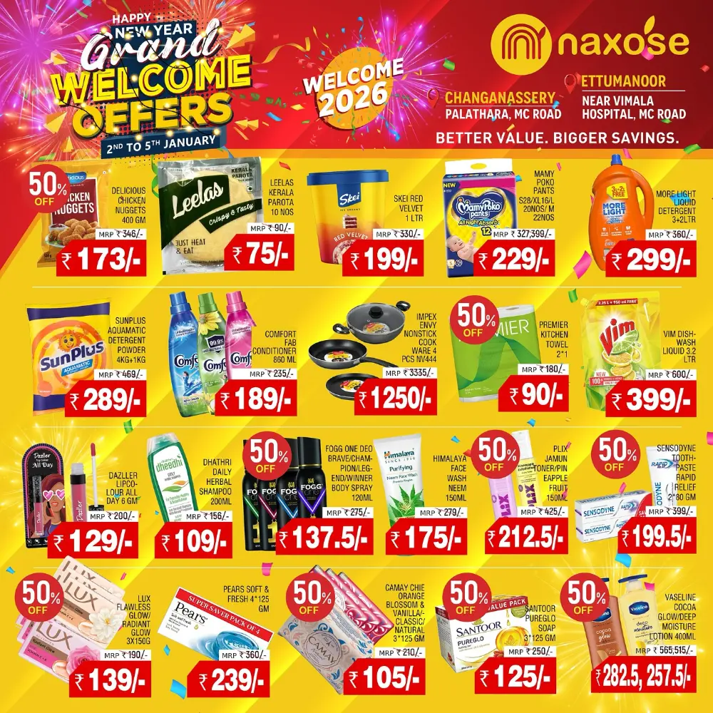 New year grand welcome offers