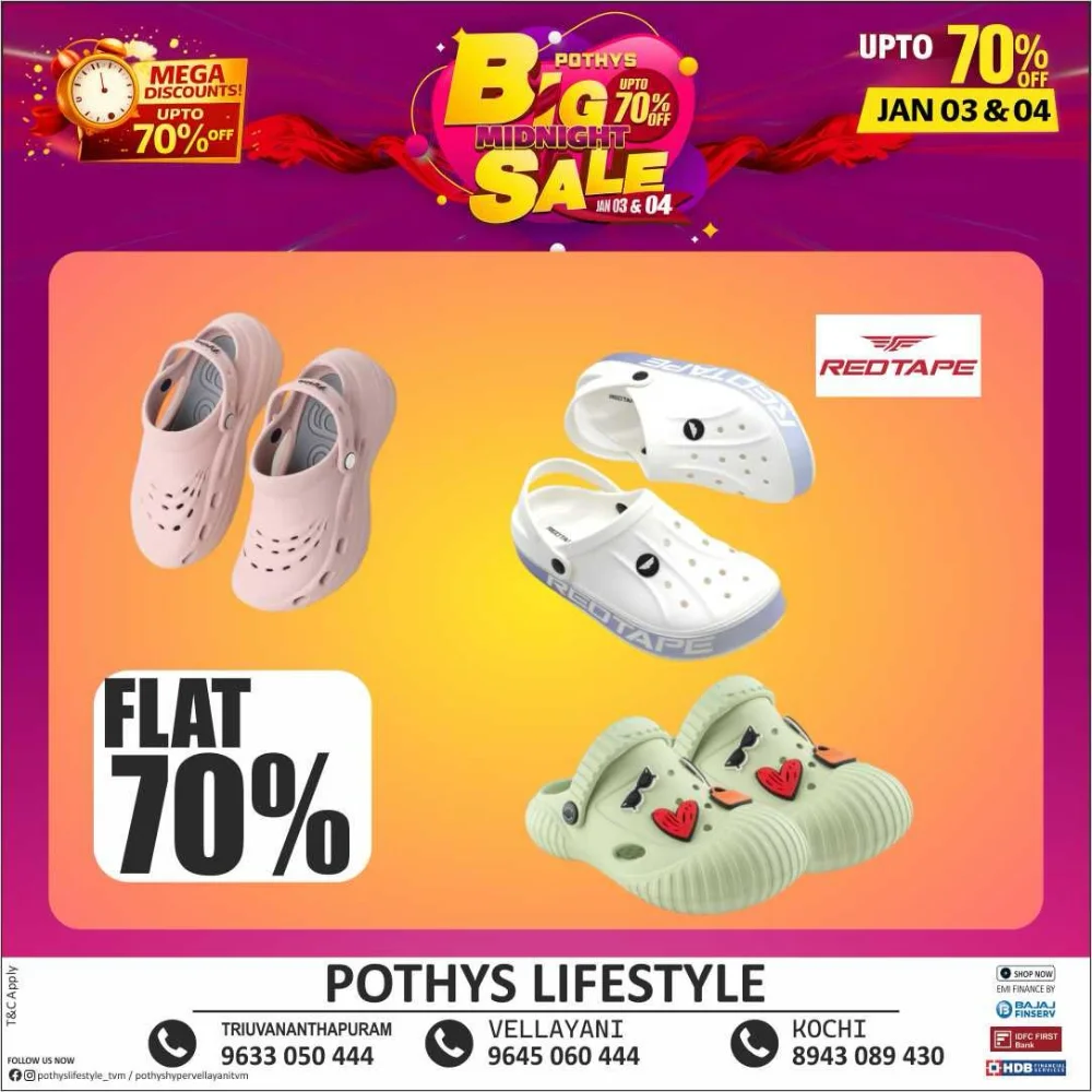 Big Midnight Sale: Up to 70% Off Electronics