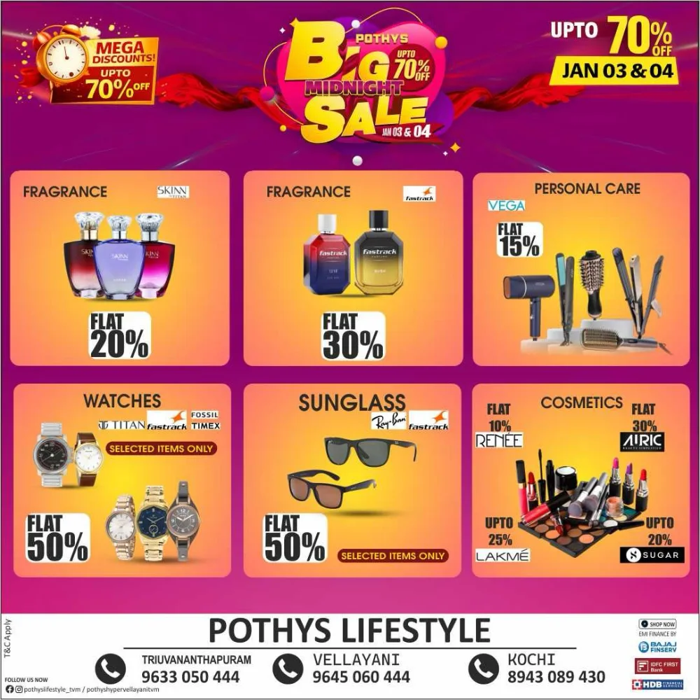 Big Midnight Sale: Up to 70% Off Electronics