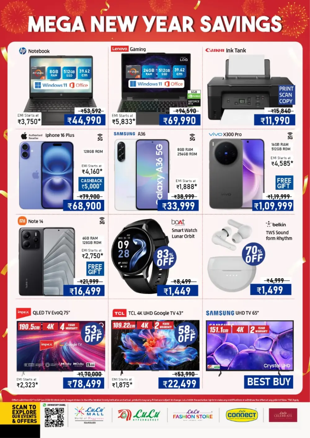 LuLu Mega New Year Deals