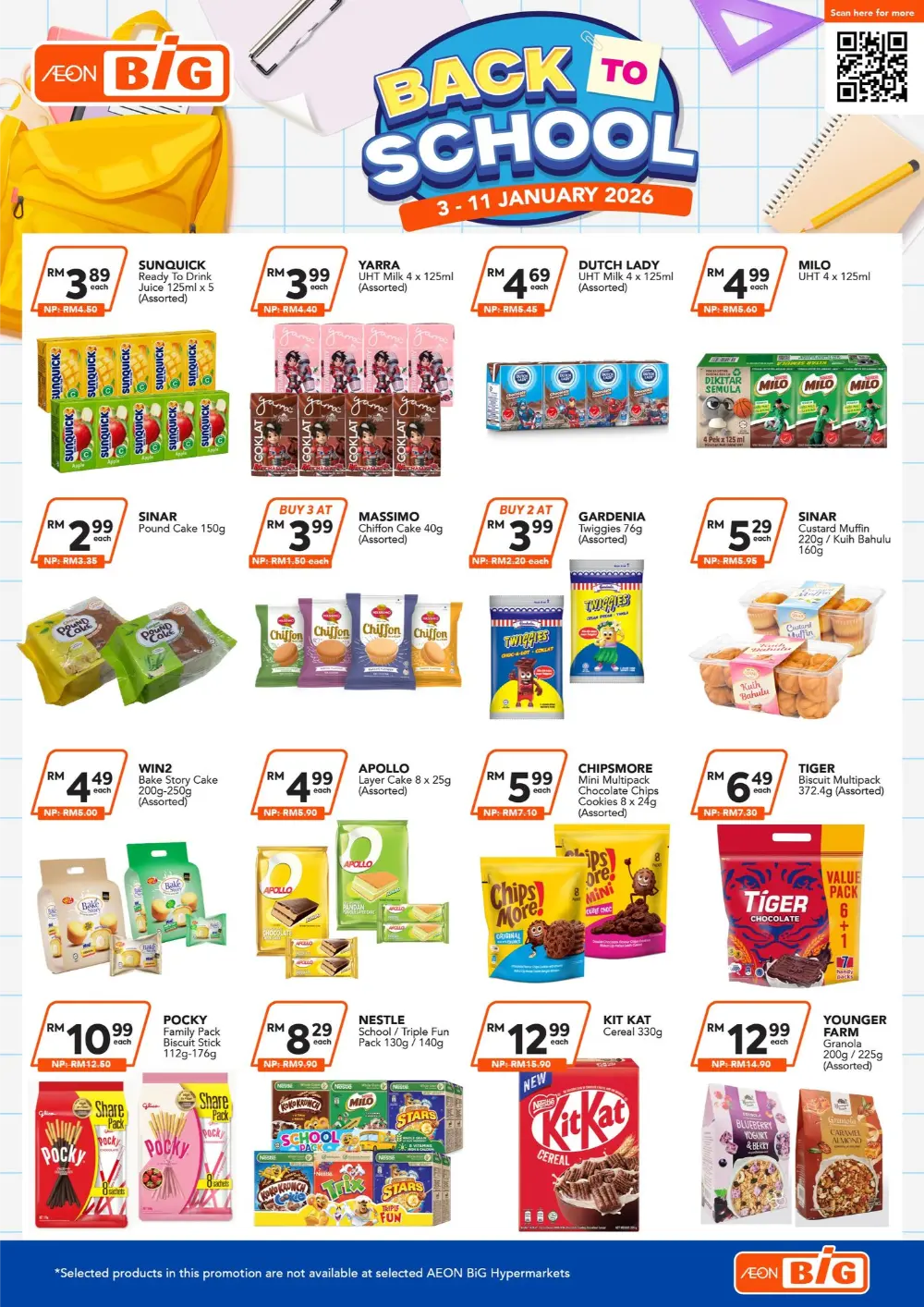 Back to School Savings