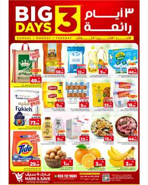 Big 3 Days Sale In Mark & Save Al Hasa