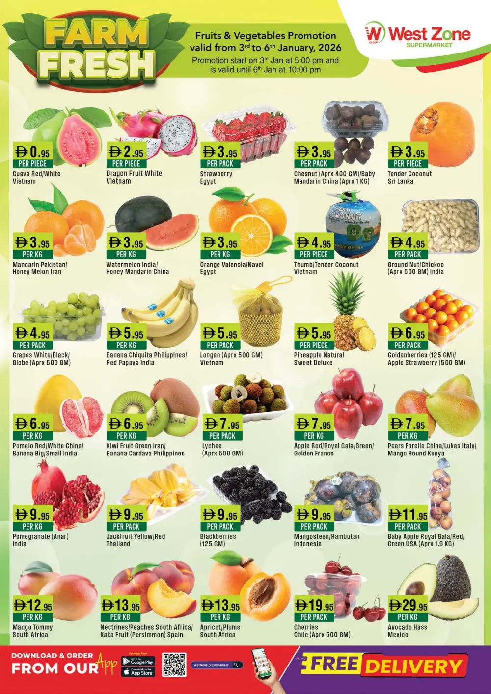Fresh Fruits & Vegetables Deals