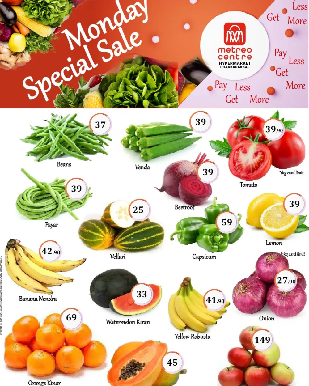 Monday special offer